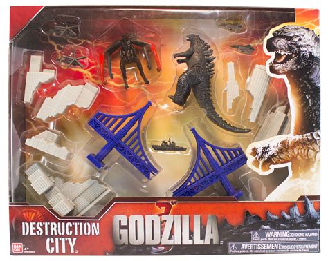 godzilla toy set